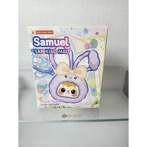 San Xiao Mao Samuel Colorful Little Rabbit Plush Doll Stuffed - New/Sealed